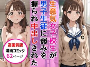 【高画質版】生意気女子校生がSNS配信の秘密を同級生に握られ教室で中出しされた話【AIザッハトルテ】